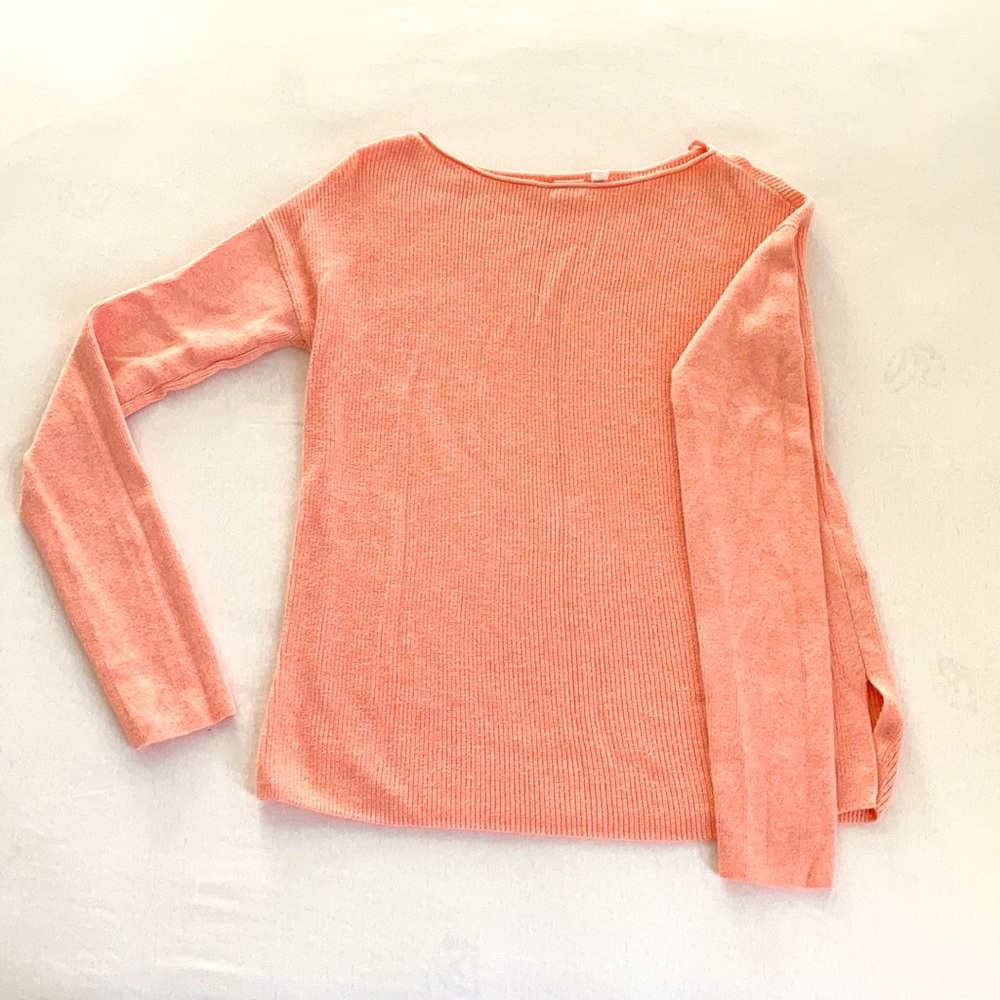 Pink knit sweater